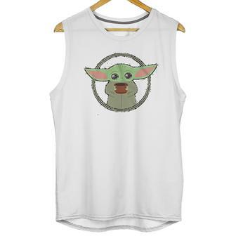 The Mandalorian Child Baby Yoda Chibi Soup Unisex Tank Top | Favorety UK