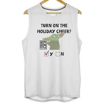 The Mandalorian Joy To The Galaxy Holiday Unisex Tank Top | Favorety CA