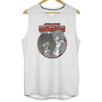 The Mandalorian Mando And The Child Retro Unisex Tank Top | Favorety