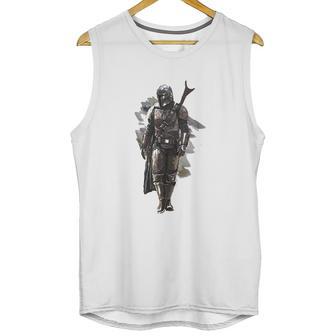 The Mandalorian Motif Unisex Tank Top | Favorety CA