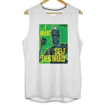 The Mandalorian I Must Self Destruct Unisex Tank Top | Favorety CA