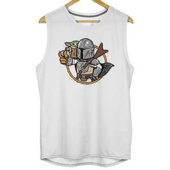 Mandalorian Vault Mando And Child Unisex Tank Top | Favorety CA