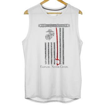 Marine Corps Marine Corps Usmc Thin Re Unisex Tank Top | Favorety DE