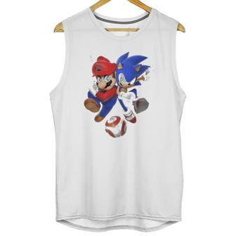 Mario And Sonic Rio Unisex Tank Top | Favorety