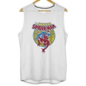 Marvel Amazing Spider-Man Vintage Comic Graphic Unisex Tank Top | Favorety CA