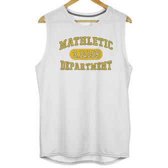 Mathletic Department 3 14159 Funny Pi Symbol Pie Day Unisex Tank Top | Favorety UK