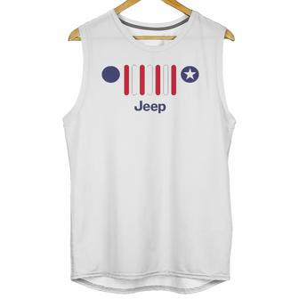 Mens Jeep America 7-Slot Grille Unisex Tank Top | Favorety AU