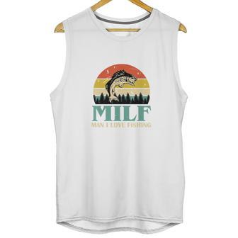 Milf Man I Love Fishing Vintage Unisex Tank Top | Favorety UK