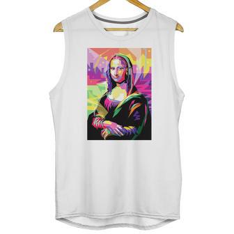 Mona Lisa Pop Art Unisex Tank Top | Favorety CA