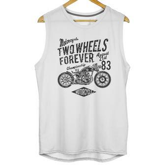 Motorcyclists Two Wheels Forever Championship 1983 Unisex Tank Top | Favorety DE