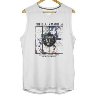 Muhammad Ali Collage Gray Heather Unisex Tank Top | Favorety CA