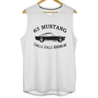 Mustang Classic 1965 Thrills Chills Adrenaline Unisex Tank Top | Favorety UK