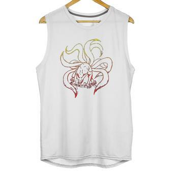 Naruto Shippuden Nine Tails Gradient Unisex Tank Top | Favorety AU