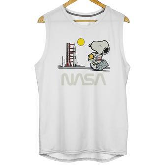 Nasa Snoopy Unisex Tank Top | Favorety UK