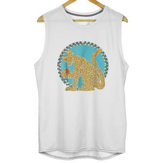 Native American Indian Aztec Mayan Jaguar Unisex Tank Top | Favorety DE