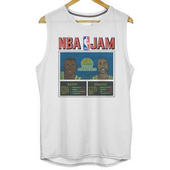 Nba-Jam-Seattle-Supersonics---Pine-L Unisex Tank Top | Favorety AU