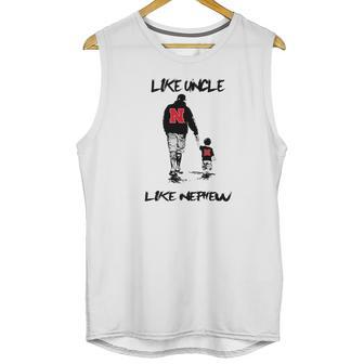 Nebraska Cornhuskers Like Uncle Like Nephew Unisex Tank Top | Favorety AU