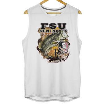 New World Graphics Ncaa Bass Fishing Unisex Tank Top | Favorety AU