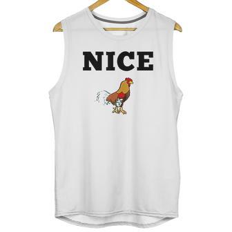 Nice Cock Funny Rude Joke Valentines Day Gift For Him Kinky Unisex Tank Top | Favorety DE