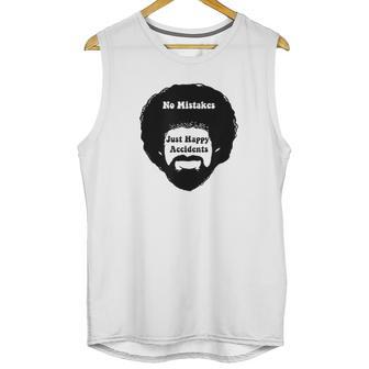 No Mistake Just Happy Accidents Art Ross Unisex Tank Top | Favorety