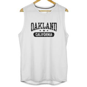 Oakland California White Unisex Tank Top | Favorety AU