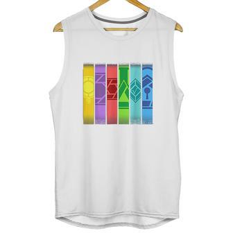 Odd Squad Department Symbols Unisex Tank Top | Favorety