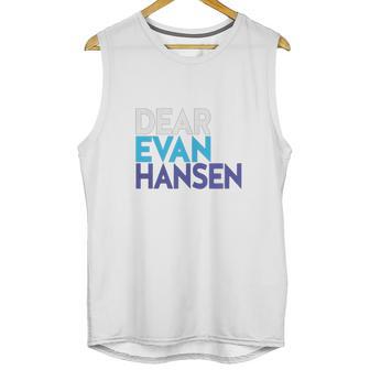 Official Evan Hansen Dark Colors Unisex Tank Top | Favorety CA