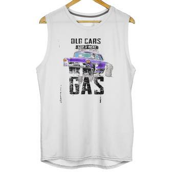 Old Cars Are A Real Gas Drag Racing Gasser Unisex Tank Top | Favorety UK