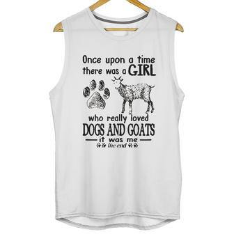 Once Upon A Time There Was A Girl Goat Unisex Tank Top | Favorety DE