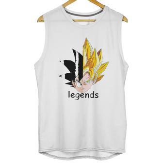 Past And Now Goku Unisex Tank Top | Favorety DE