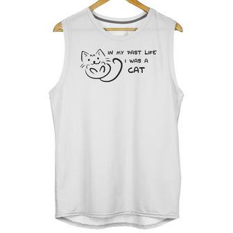 In My Past Life I Was A Cat Cat Lovers Unisex Tank Top | Favorety DE