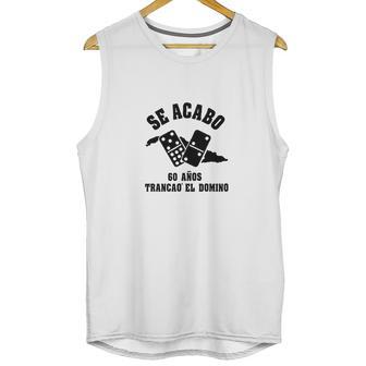 Patria Y Vida Cuba Cuban Freedom Trancao Domino Se Acabo Unisex Tank Top | Favorety CA