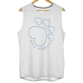 Paw Addict Dog Cat Lover Unisex Tank Top | Favorety AU