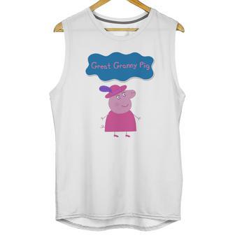 Peppa Pig Peppa Pig Shirt Granny Pig Great Granny Pig Unisex Tank Top | Favorety UK