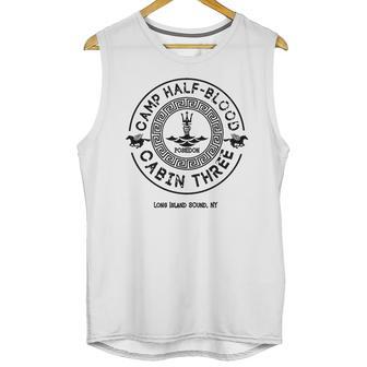 Percy Jackson - Camp Half-Blood - Cabin Three - Poseidon Unisex Tank Top | Favorety