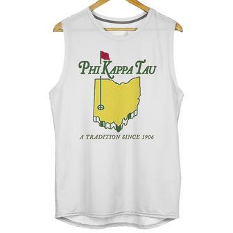 Phi Kappa Tau Fraternity Golf Comfort Colors Unisex Tank Top | Favorety DE