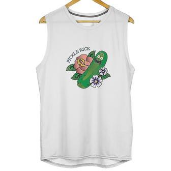 Pickle Rick Cartoon Unisex Tank Top | Favorety