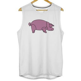 Pig As Worn By Dave Gilmour Unisex Tank Top | Favorety