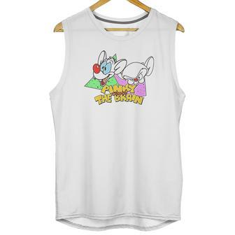 Pinky And The Brain Retro Portrait Unisex Tank Top | Favorety UK