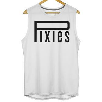 Pixies Band Logo Music Band Logo Black Unisex Tank Top | Favorety UK