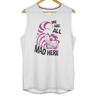 Plus Size Cheshire Cat Unisex Tank Top | Favorety UK