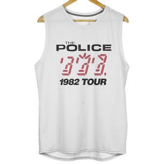 The Police British Rock Band 1982 Tour Unisex Tank Top | Favorety DE