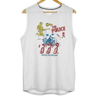 The Police In Concert Unisex Tank Top | Favorety