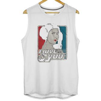 Princess Leia I Love You Unisex Tank Top | Favorety