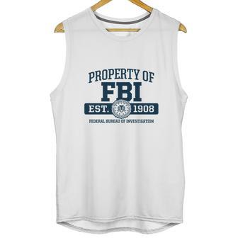 Property Of Fbi Unisex Tank Top | Favorety