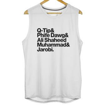 Qtip Phife Dawg Ali Shaheed Muhammad Jarobi Unisex Tank Top | Favorety