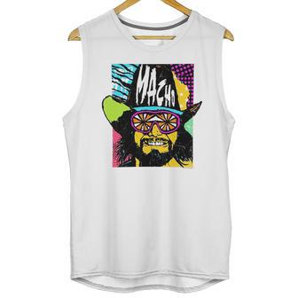 Randy Macho Man Savage Funny Graphic Unisex Tank Top | Favorety UK