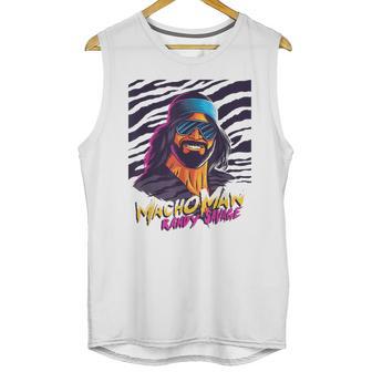 Randy Macho Man Savage Zebra Pattern Unisex Tank Top | Favorety CA