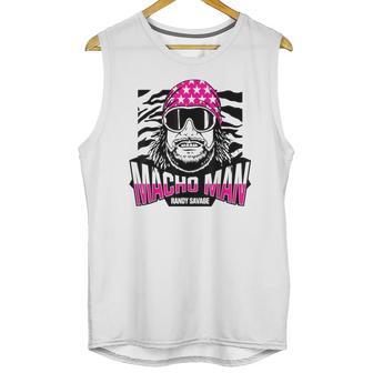 Randy Macho Man Savage Zebra Print Unisex Tank Top | Favorety