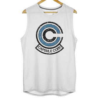 Reality Glitch Mens Capsule Corp Baseball Unisex Tank Top | Favorety CA